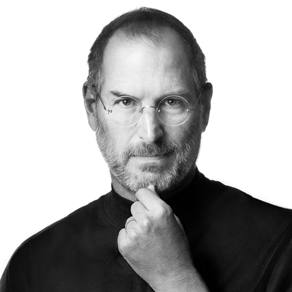 Portrait of Steve Jobs